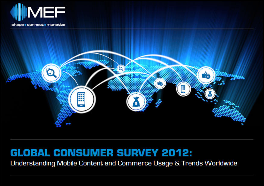MEF Global Consumer Survey 2012 Cover