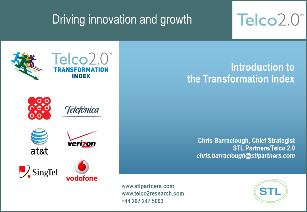 Telco 2.0 Transformation Index Introduction