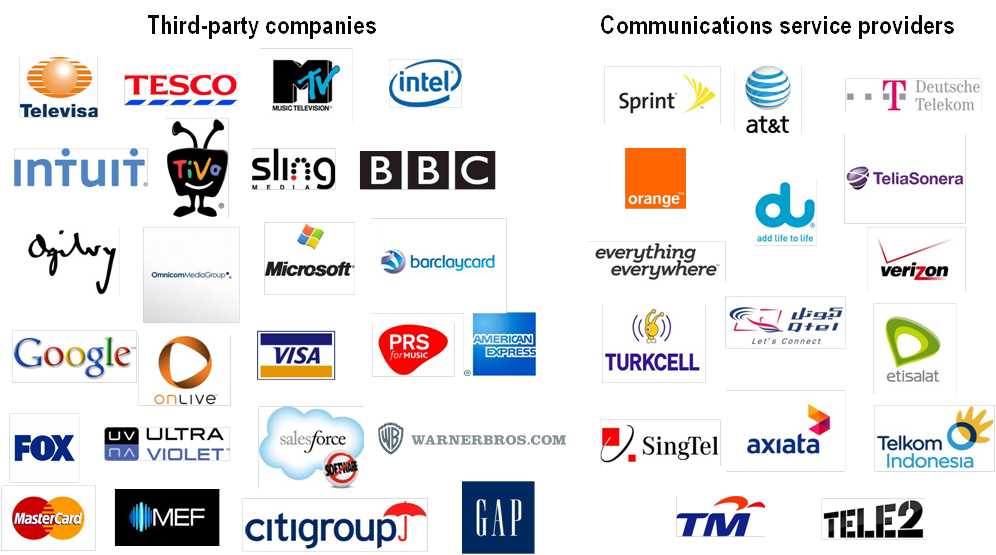 Companies interviewed for this report